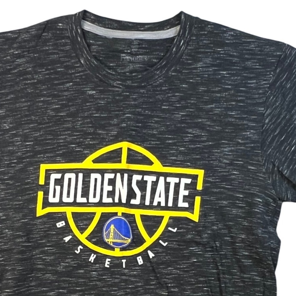 Fanatics Golden State Warriors‎ Basketball T Shirt Youth Large Gray Graphic T J4